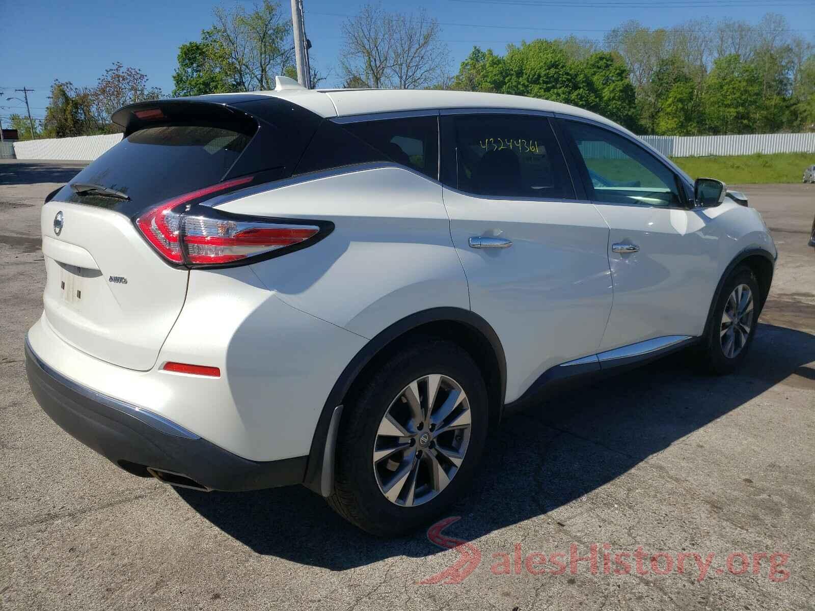 5N1AZ2MH4GN154368 2016 NISSAN MURANO