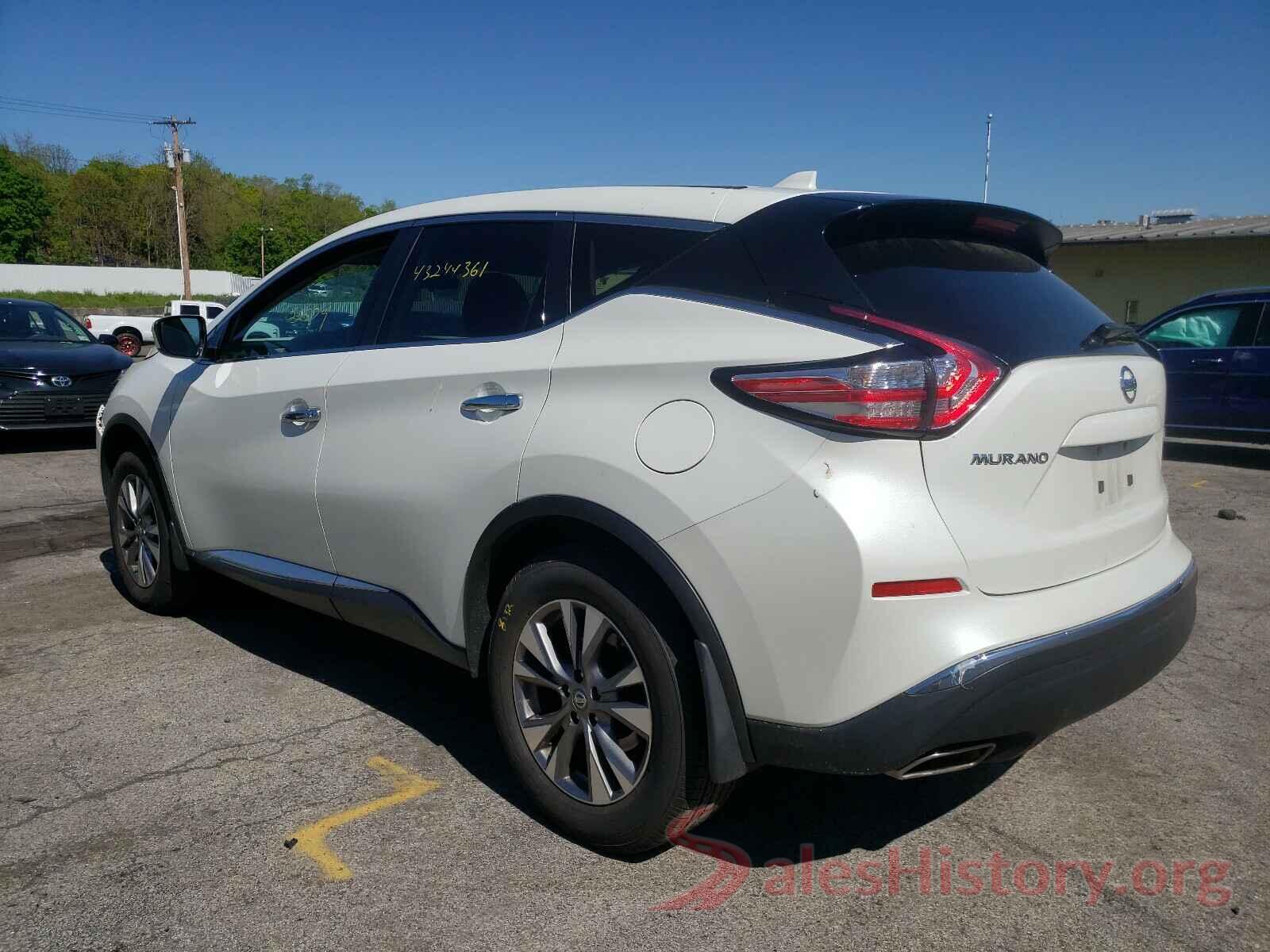 5N1AZ2MH4GN154368 2016 NISSAN MURANO