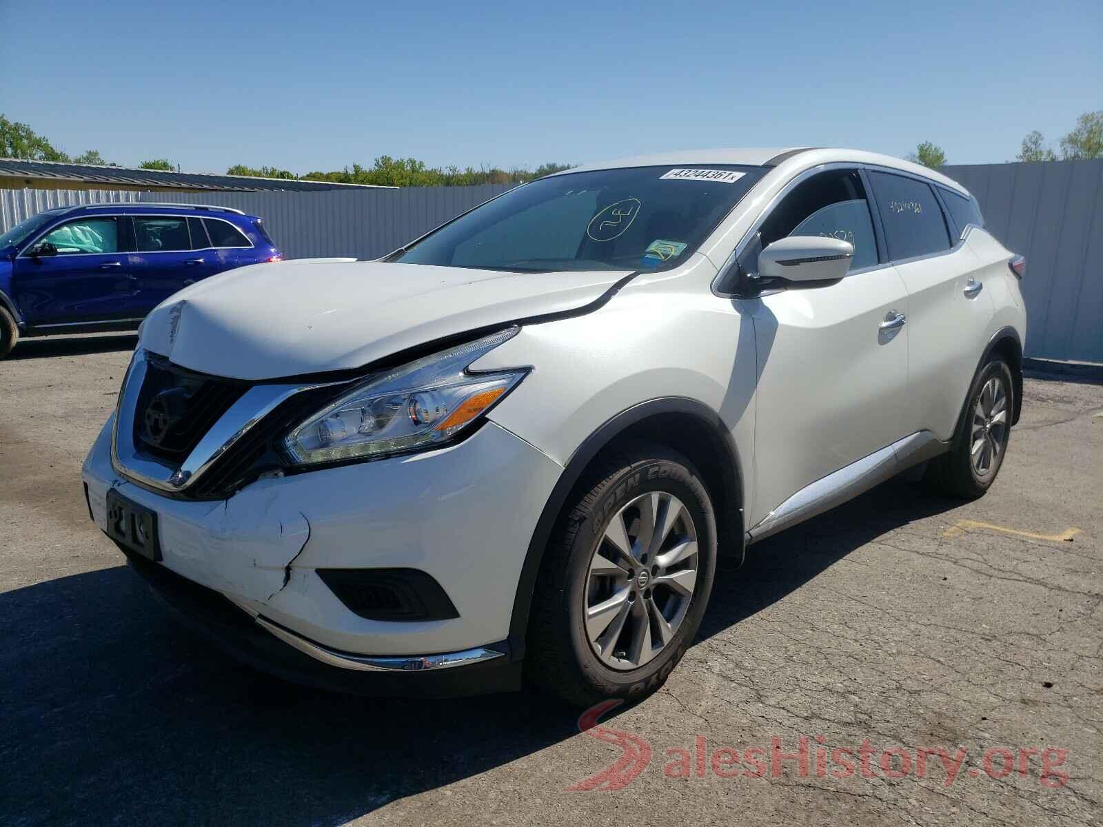 5N1AZ2MH4GN154368 2016 NISSAN MURANO