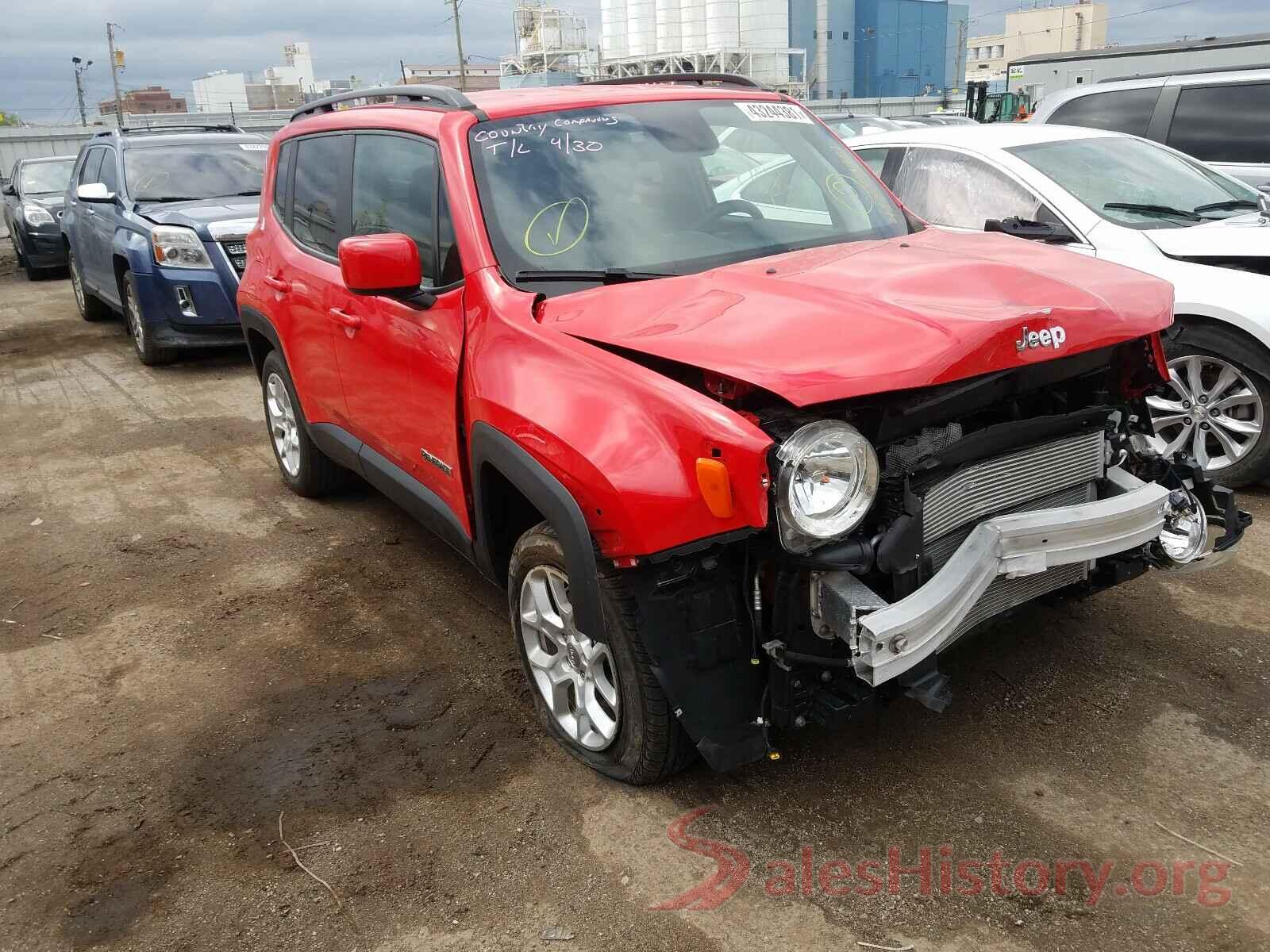 ZACCJBBB3JPJ31257 2018 JEEP RENEGADE