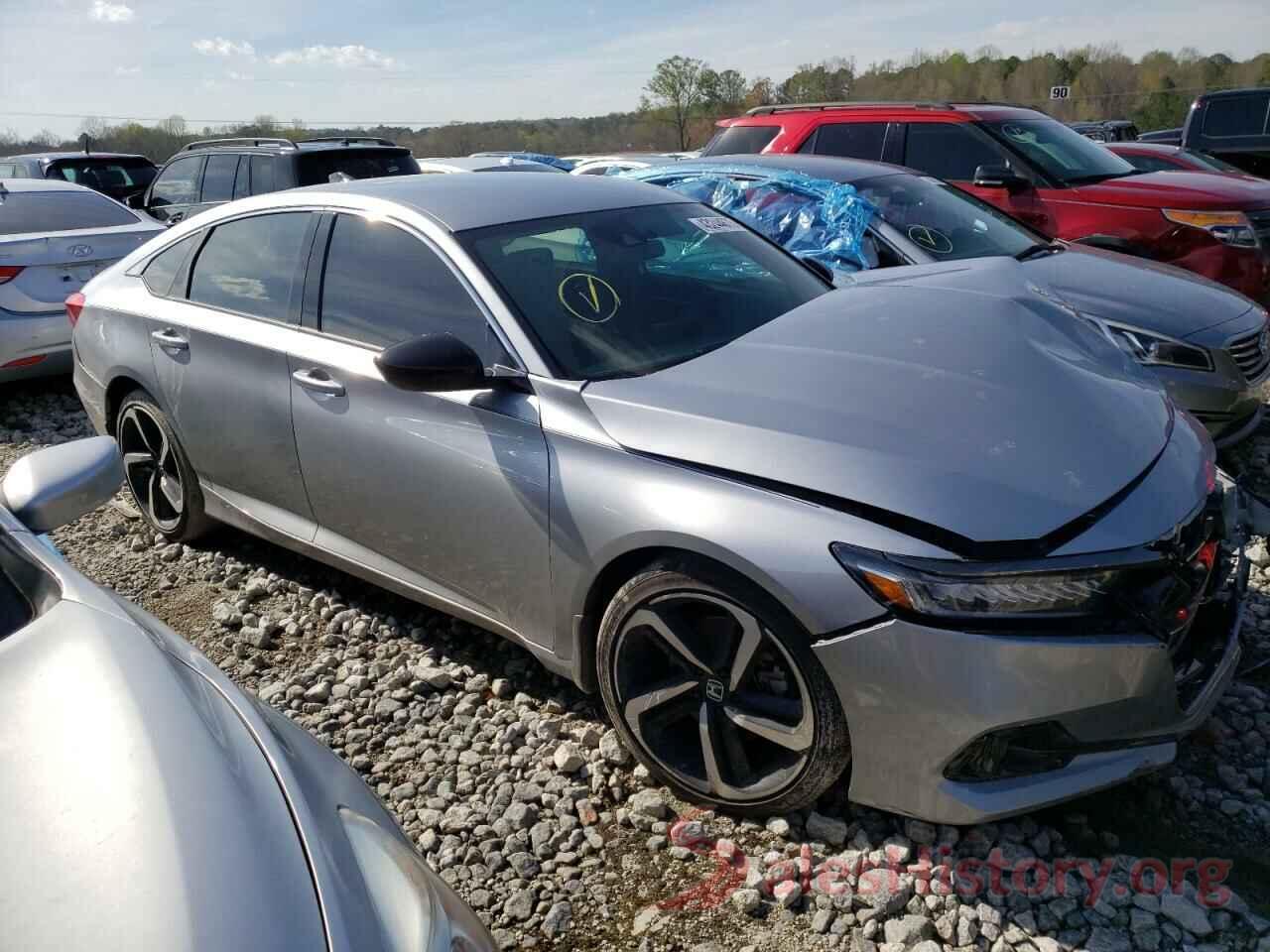 1HGCV1F32MA105839 2021 HONDA ACCORD