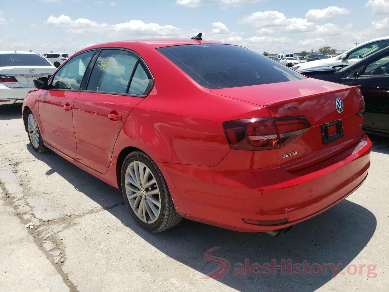 3VWD17AJ6GM336643 2016 VOLKSWAGEN JETTA