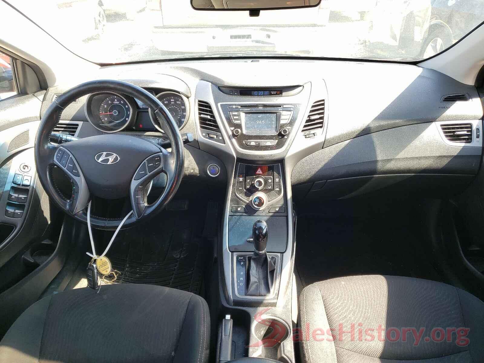 5NPDH4AE6GH693374 2016 HYUNDAI ELANTRA