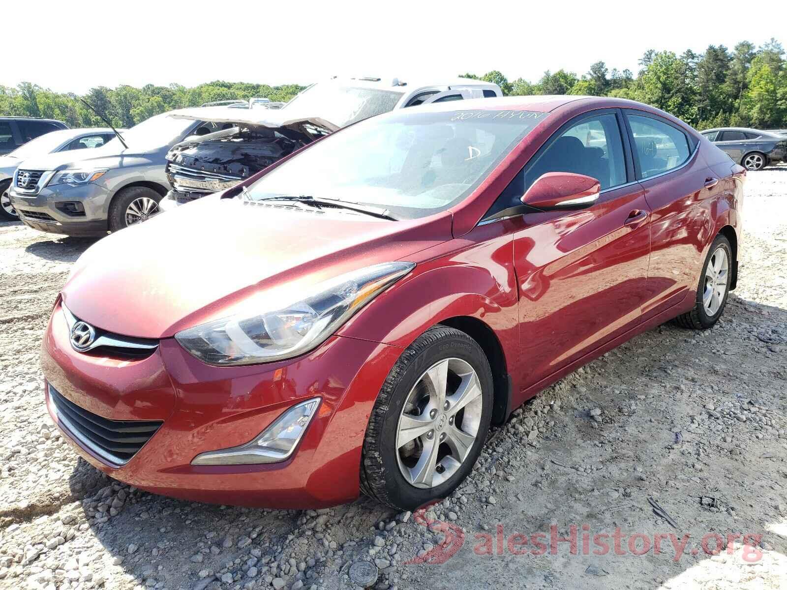 5NPDH4AE6GH693374 2016 HYUNDAI ELANTRA