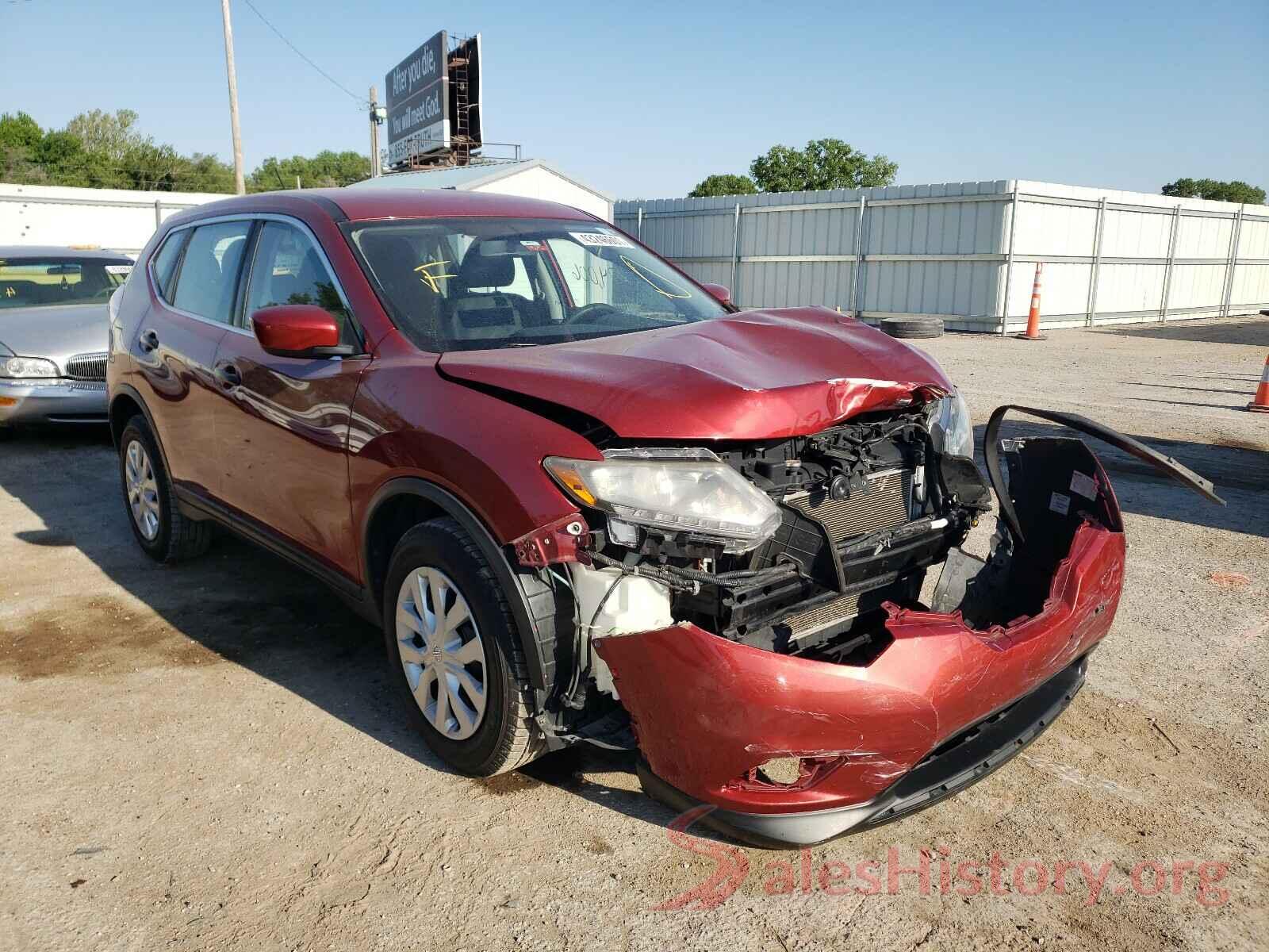 KNMAT2MT9GP693213 2016 NISSAN ROGUE