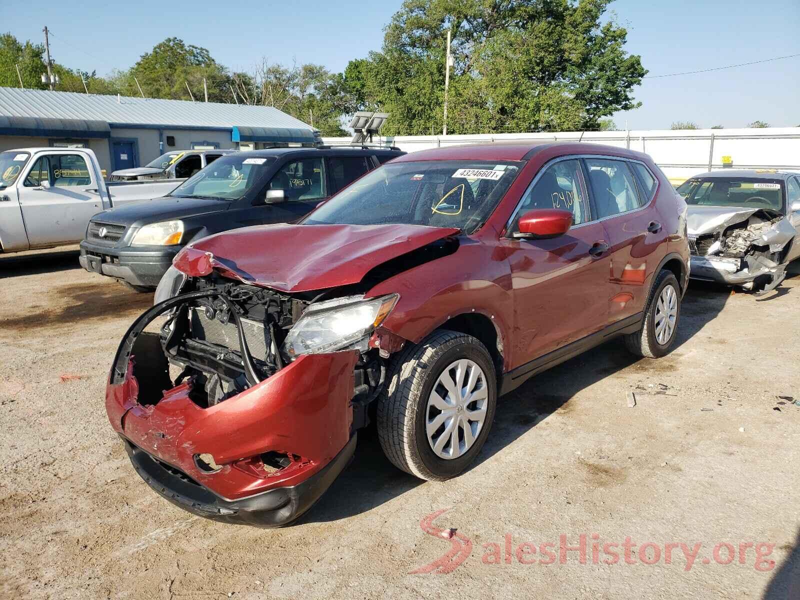 KNMAT2MT9GP693213 2016 NISSAN ROGUE