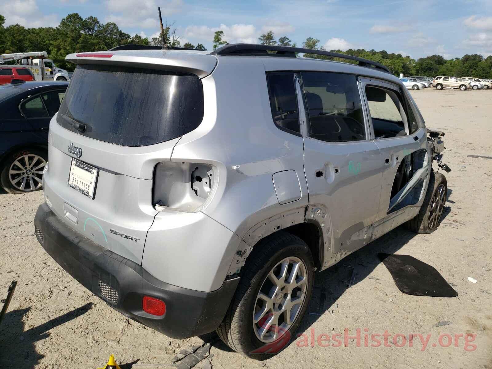 ZACNJAABXLPL21712 2020 JEEP RENEGADE