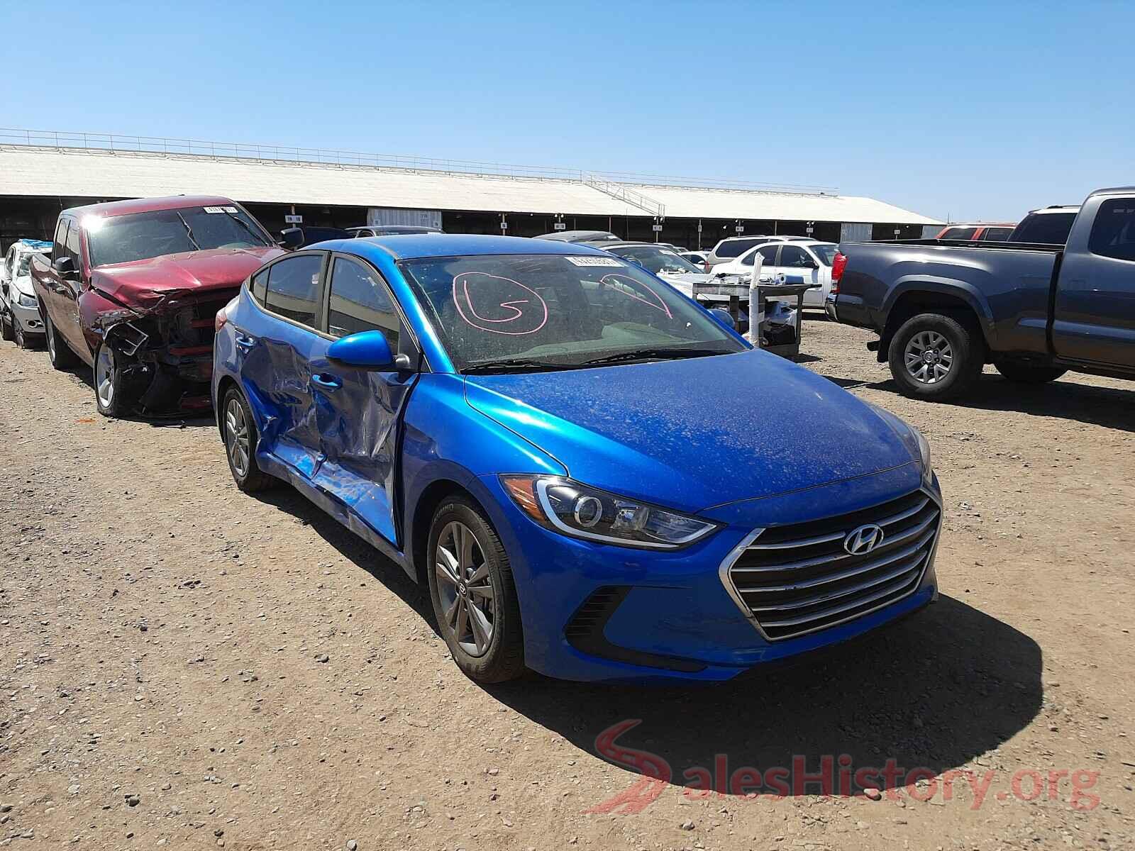 5NPD84LFXHH007893 2017 HYUNDAI ELANTRA