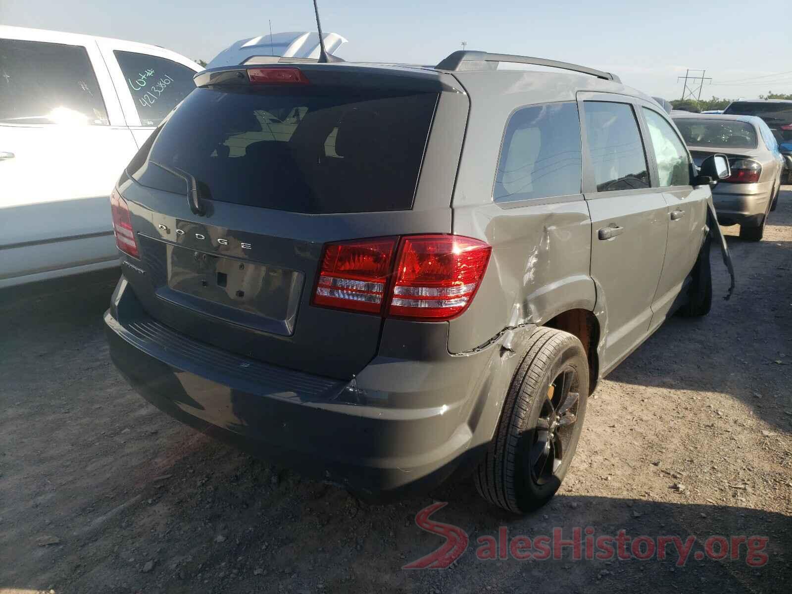 3C4PDCABXLT279307 2020 DODGE JOURNEY