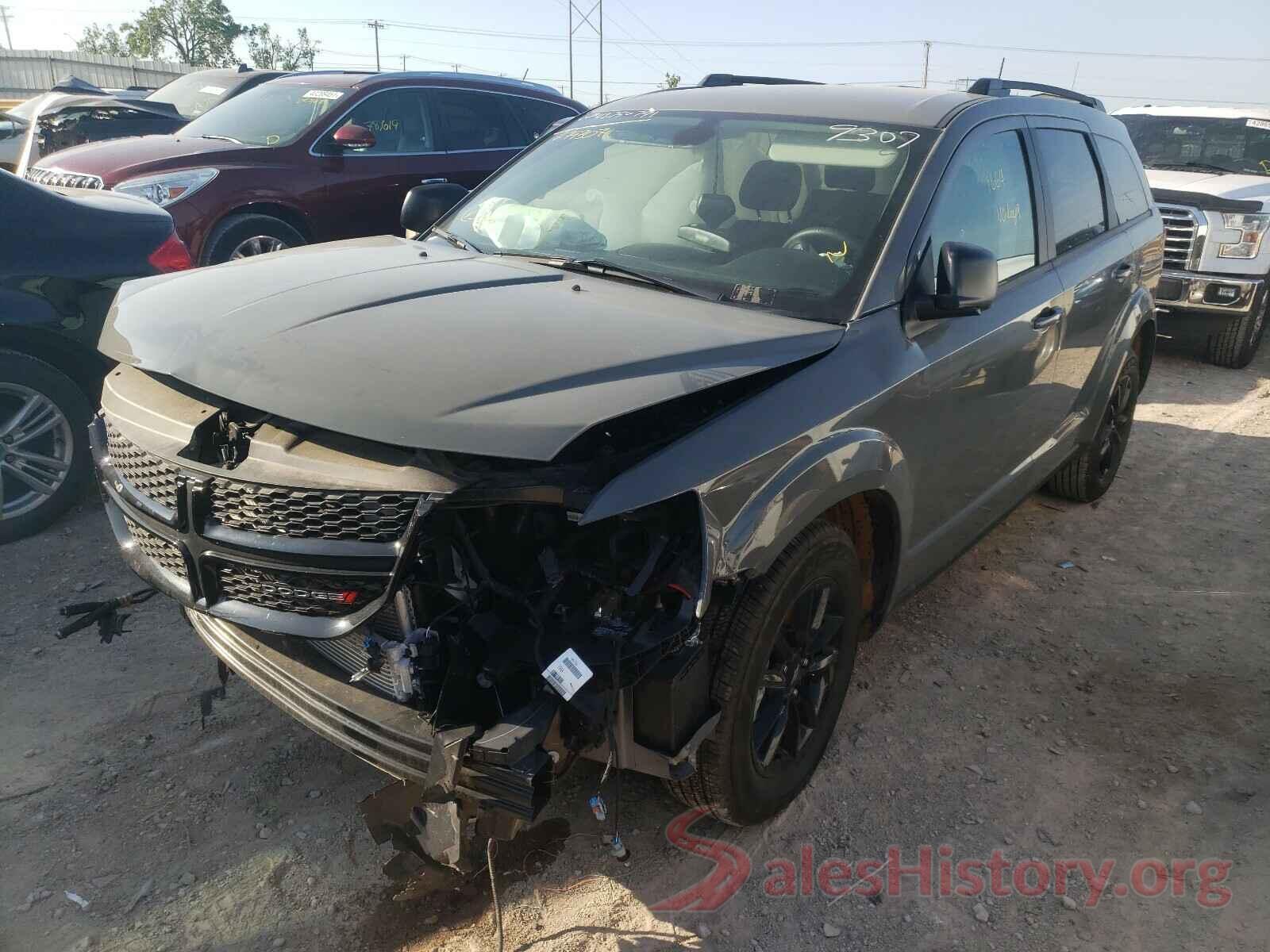 3C4PDCABXLT279307 2020 DODGE JOURNEY