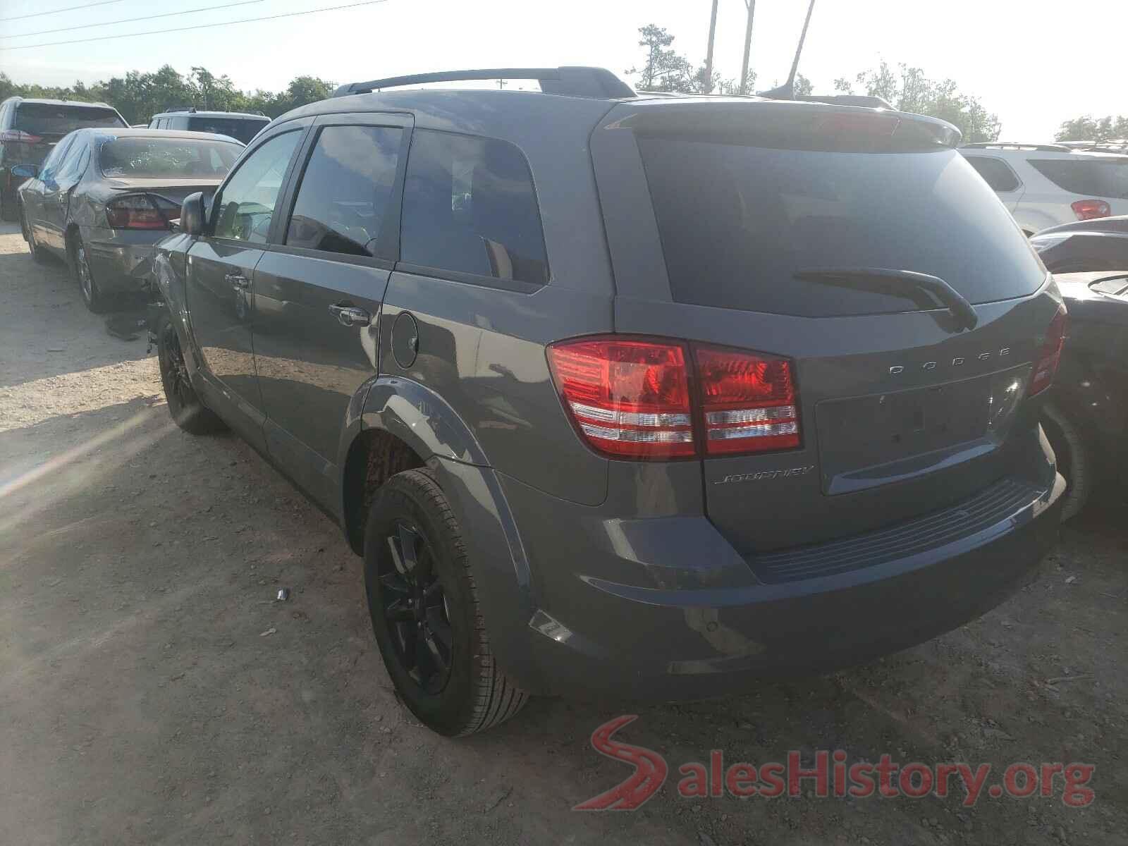 3C4PDCABXLT279307 2020 DODGE JOURNEY