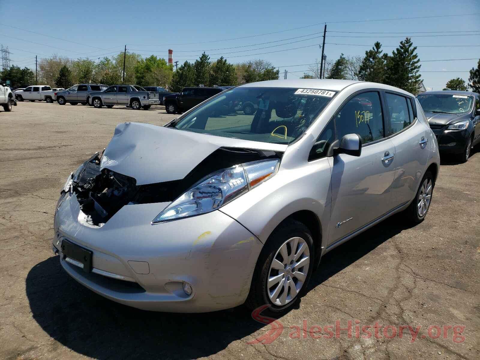 1N4BZ0CP8HC309562 2017 NISSAN LEAF