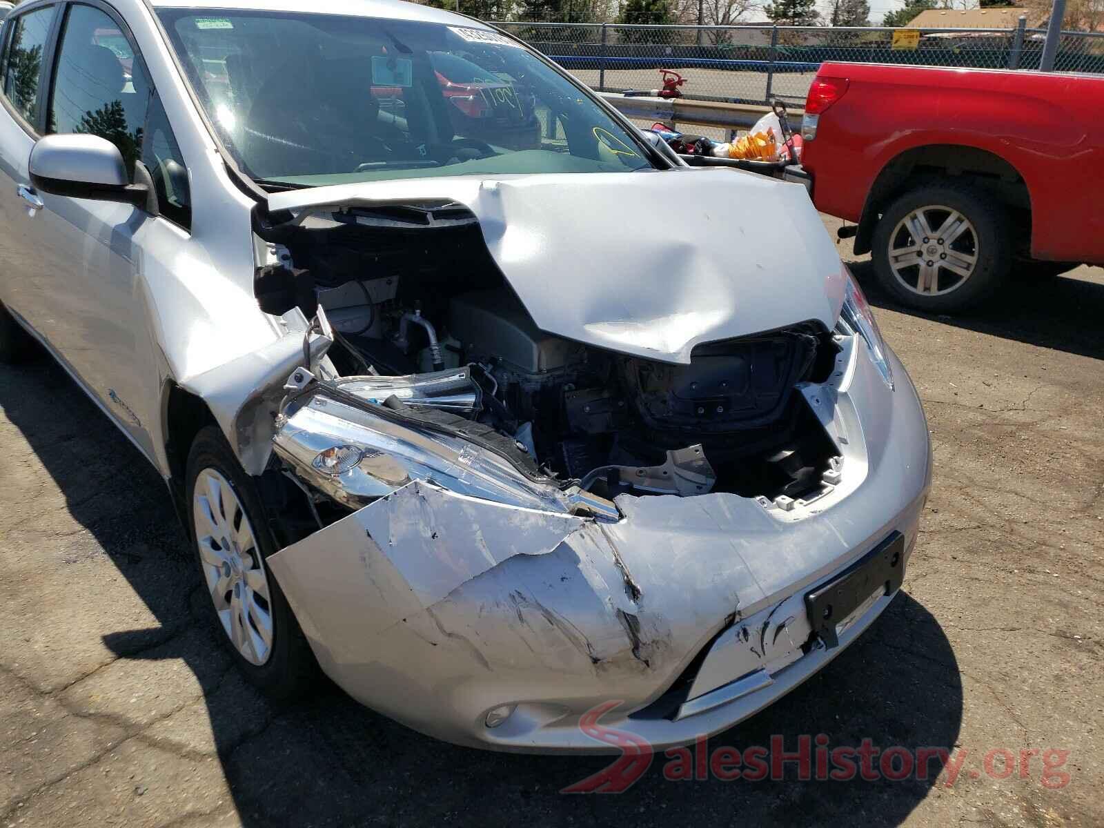 1N4BZ0CP8HC309562 2017 NISSAN LEAF