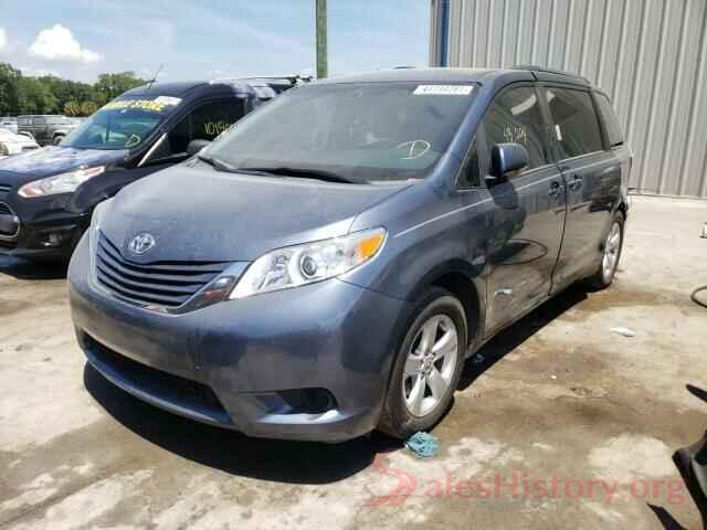 5TDKK3DCXGS722558 2016 TOYOTA SIENNA