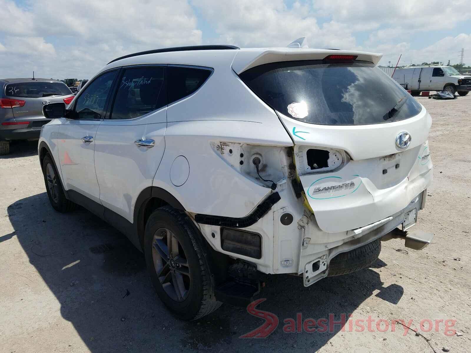 5NMZU3LB6HH025409 2017 HYUNDAI SANTA FE