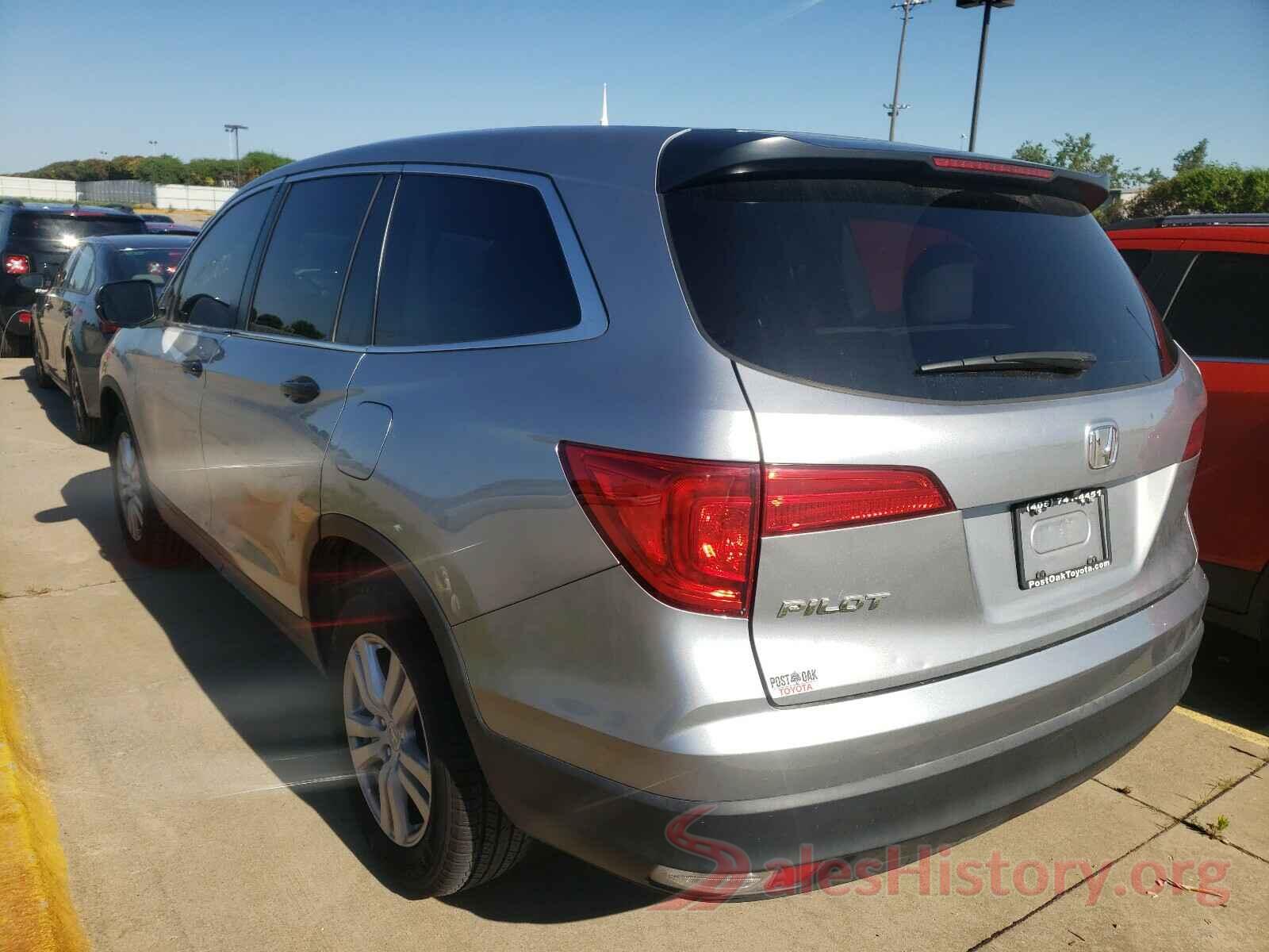 5FNYF5H16HB006362 2017 HONDA PILOT