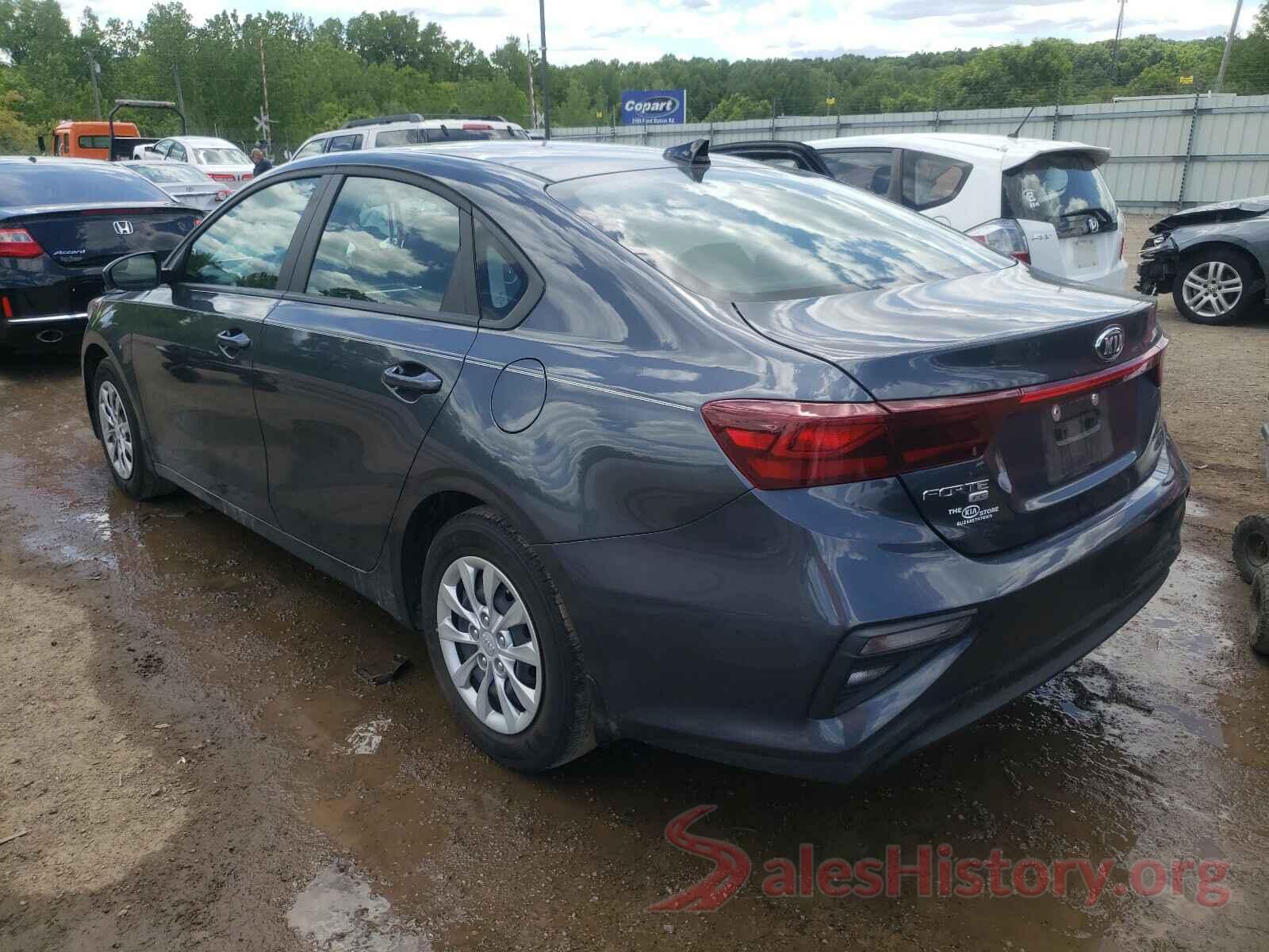 3KPF24AD0LE257362 2020 KIA FORTE