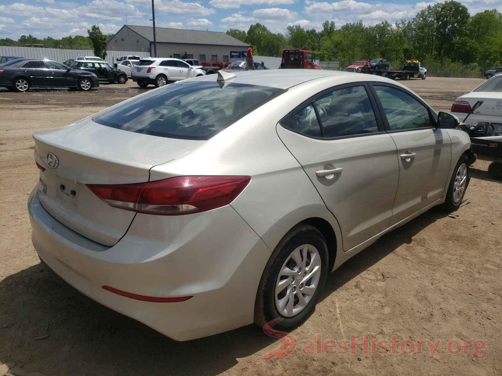 5NPD74LF7HH195405 2017 HYUNDAI ELANTRA