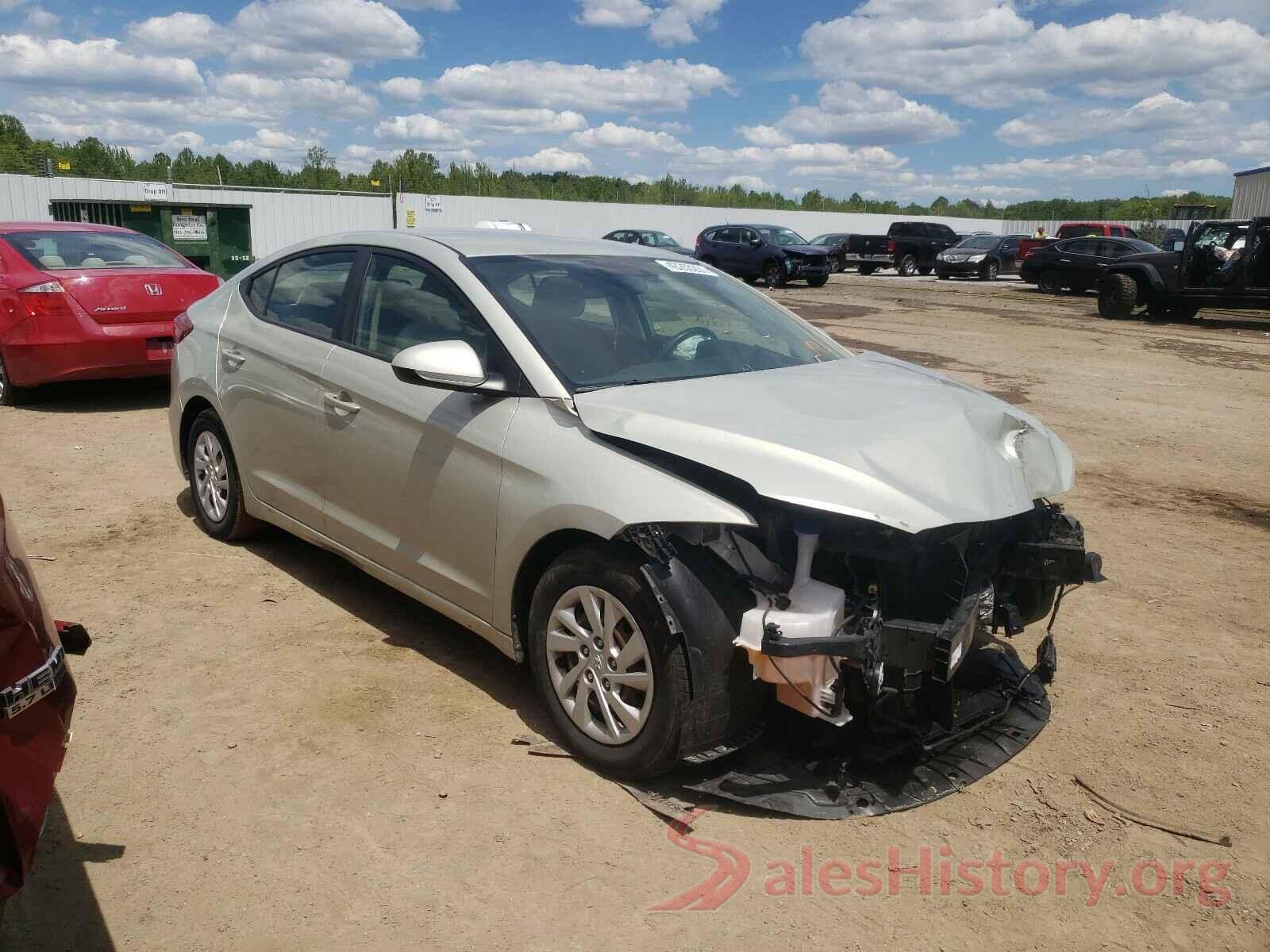 5NPD74LF7HH195405 2017 HYUNDAI ELANTRA