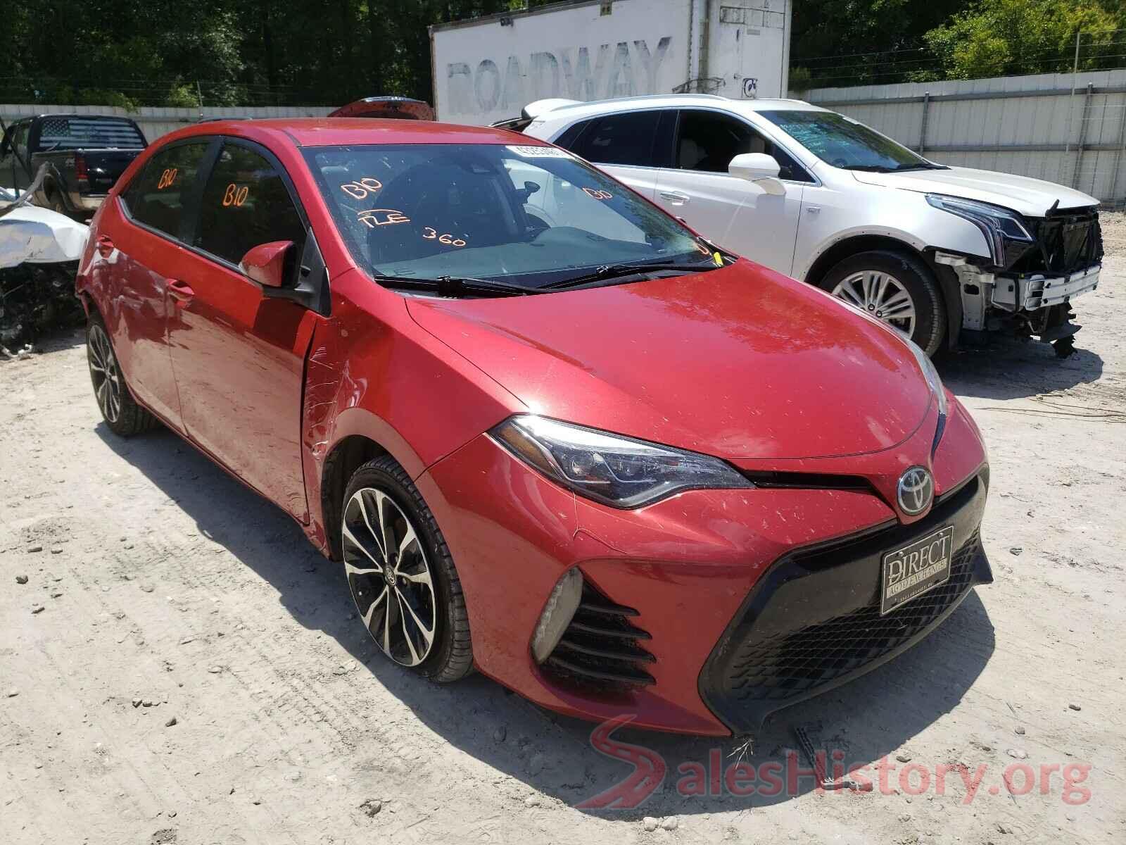 2T1BURHE6HC883878 2017 TOYOTA COROLLA