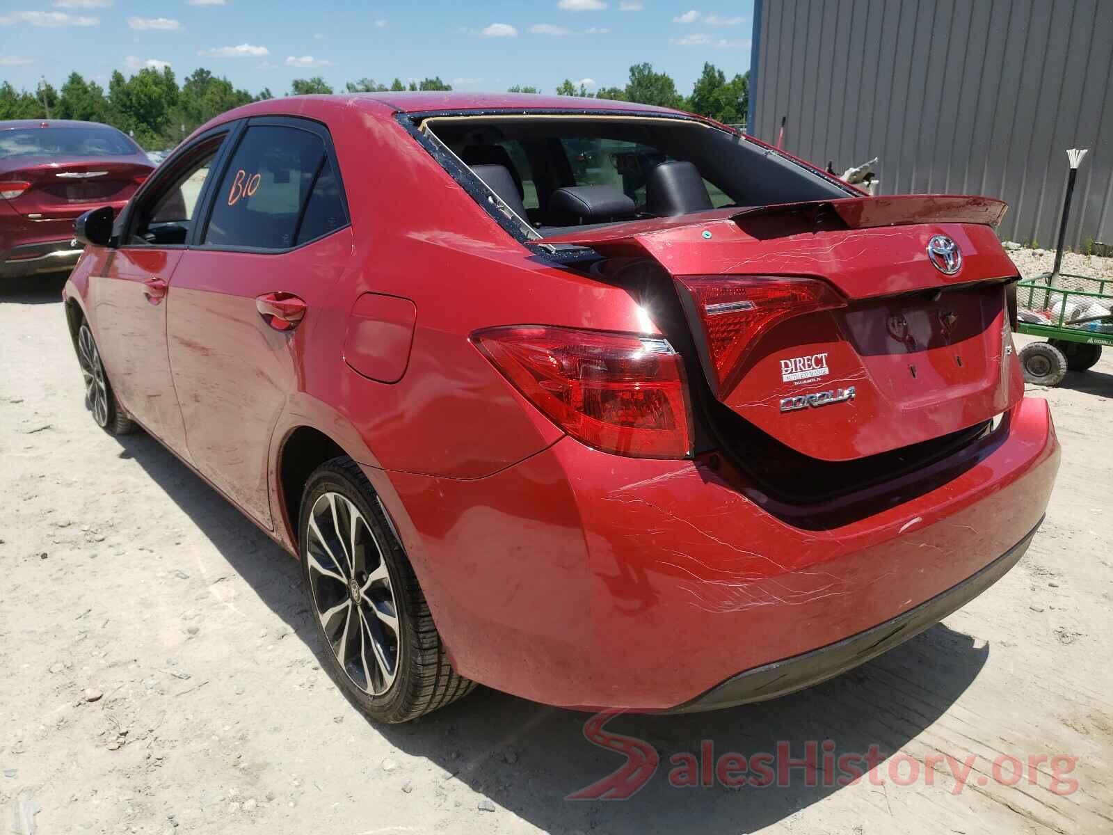 2T1BURHE6HC883878 2017 TOYOTA COROLLA