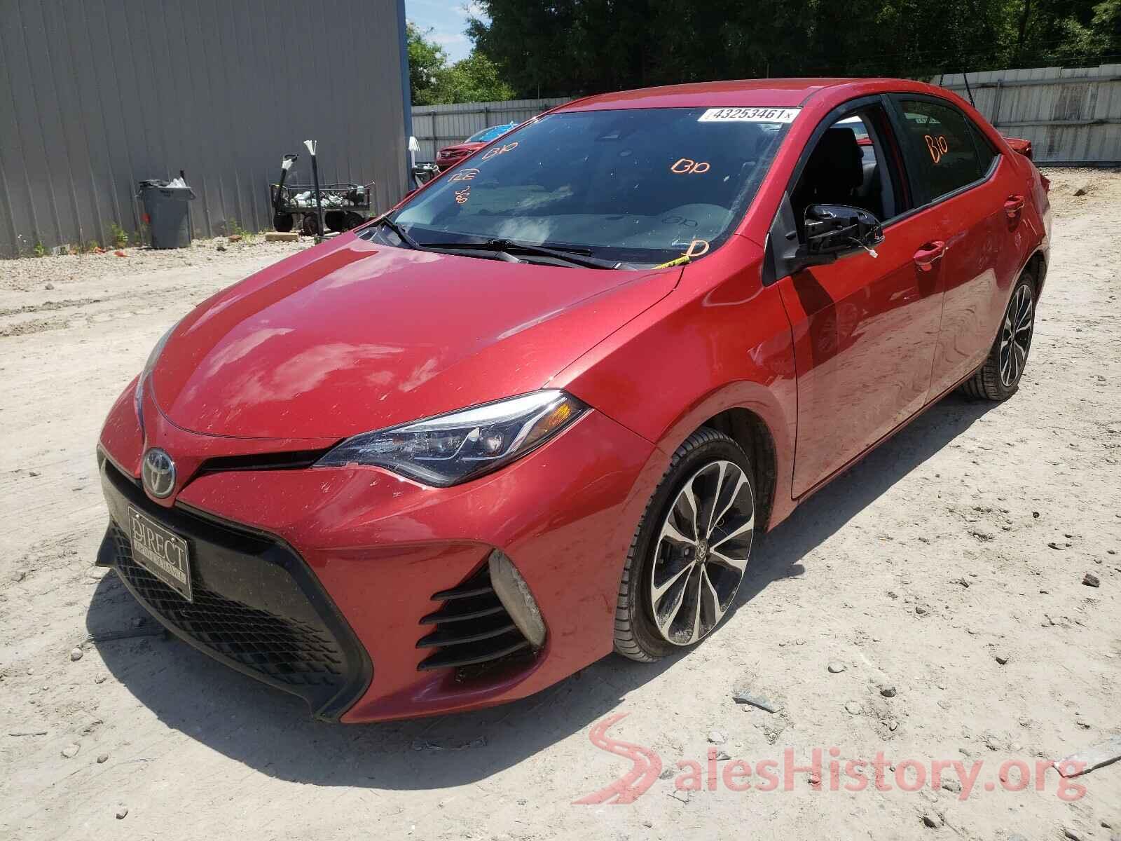 2T1BURHE6HC883878 2017 TOYOTA COROLLA