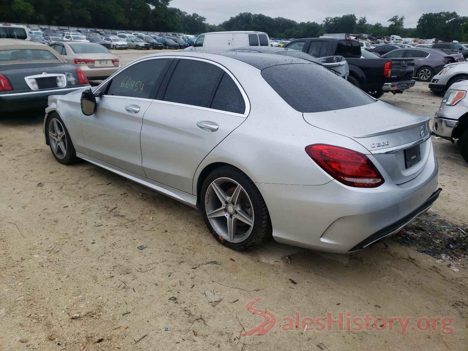 55SWF4JB4GU166483 2016 MERCEDES-BENZ C-CLASS