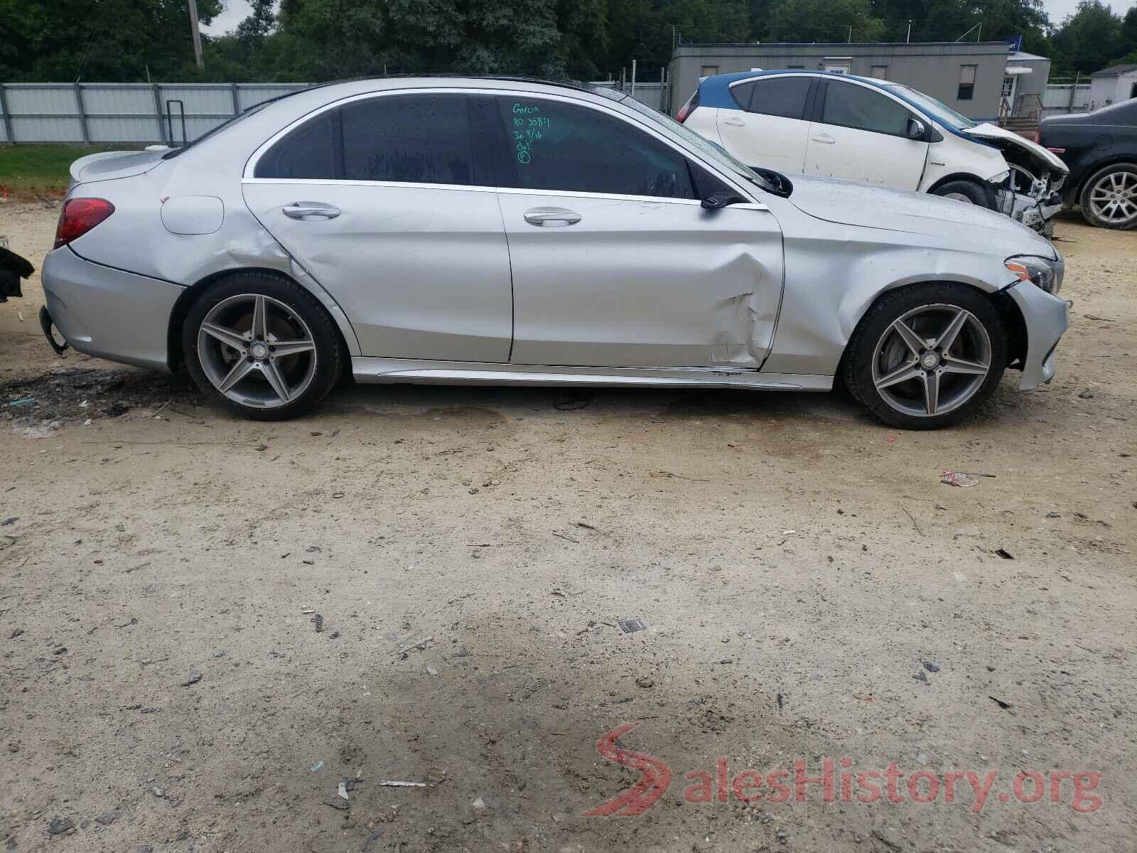 55SWF4JB4GU166483 2016 MERCEDES-BENZ C-CLASS