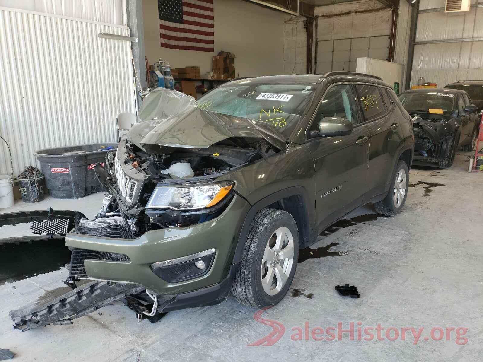 3C4NJDBB0JT434268 2018 JEEP COMPASS