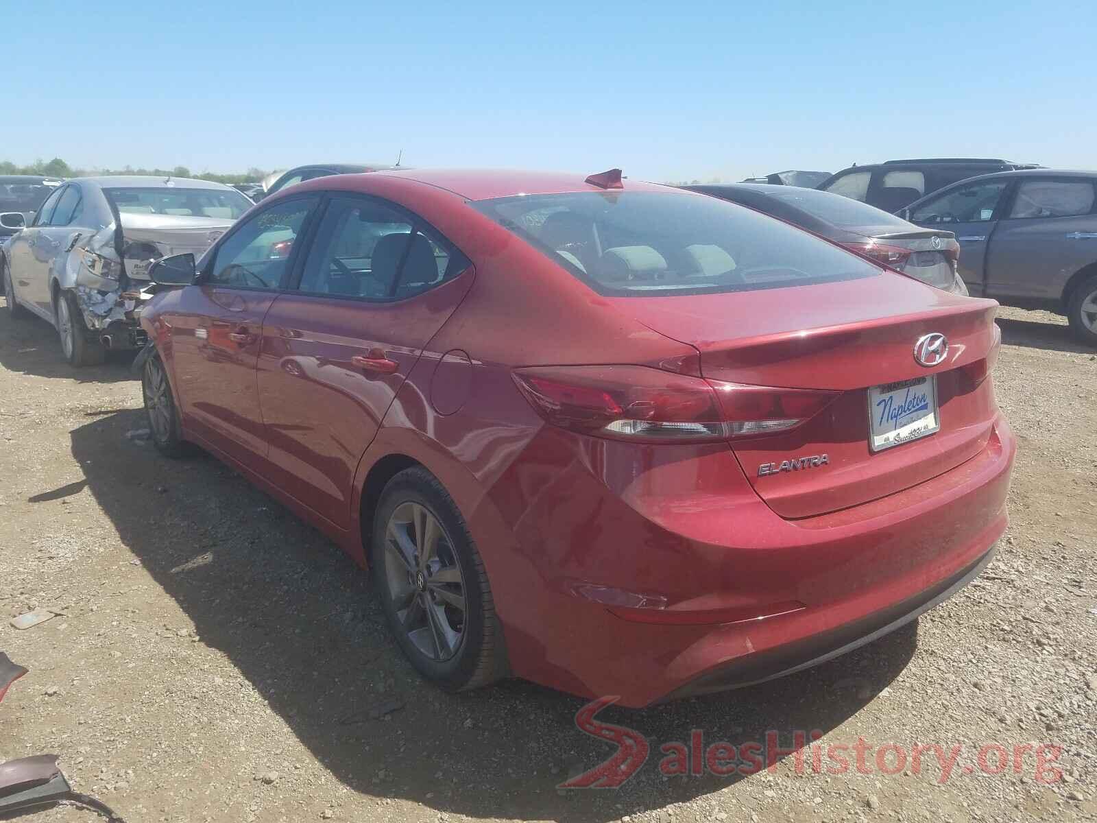 5NPD84LFXJH214399 2018 HYUNDAI ELANTRA