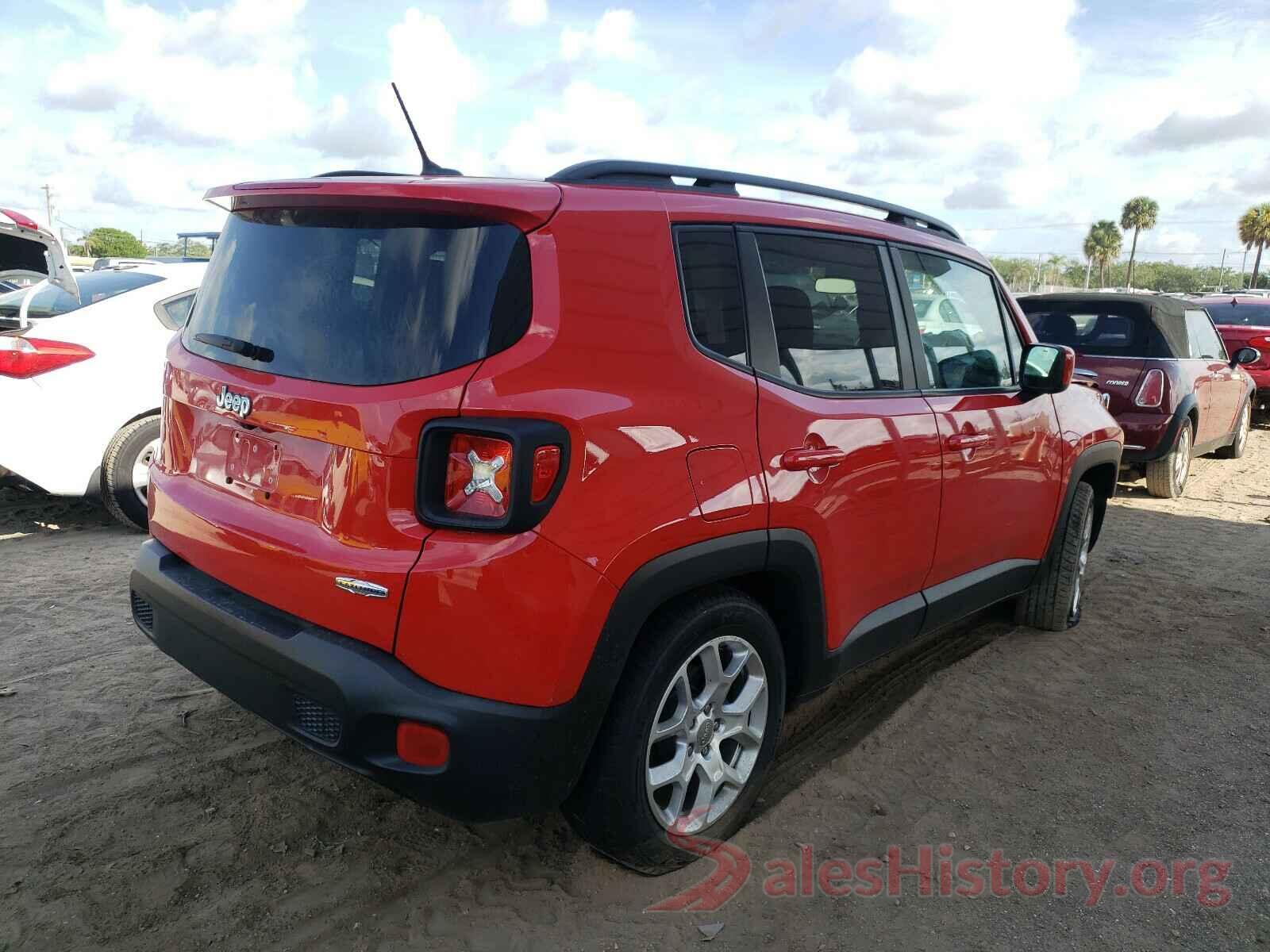 ZACCJABT4GPE00445 2016 JEEP RENEGADE