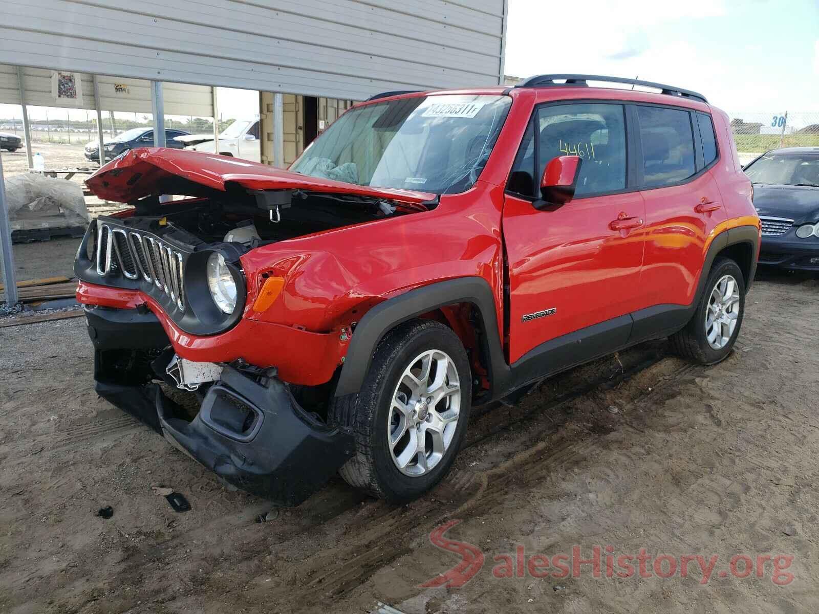 ZACCJABT4GPE00445 2016 JEEP RENEGADE