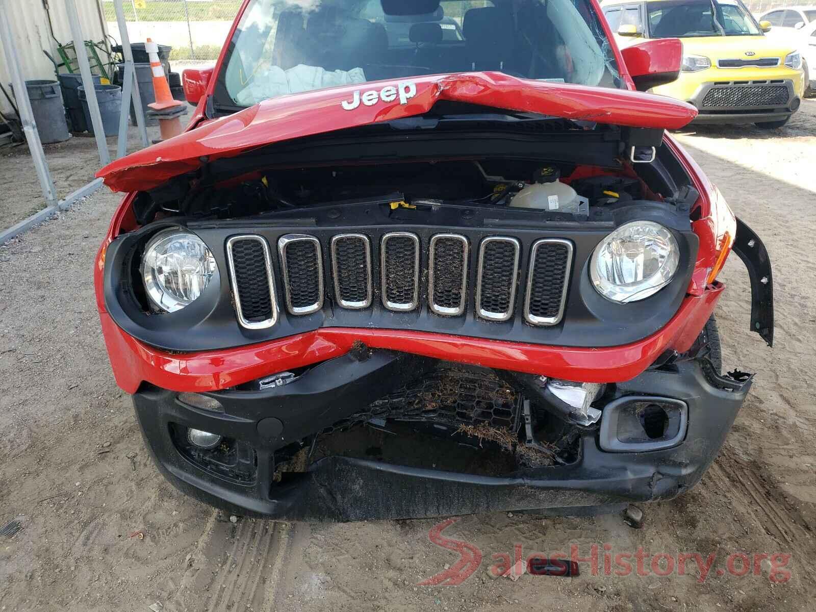 ZACCJABT4GPE00445 2016 JEEP RENEGADE