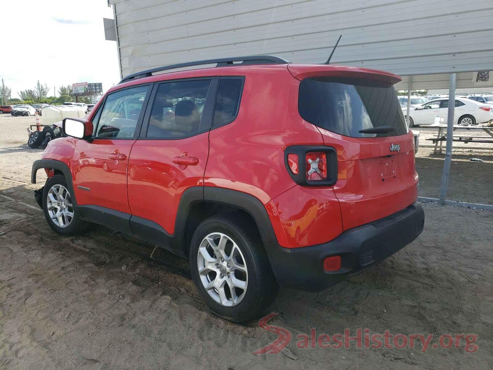 ZACCJABT4GPE00445 2016 JEEP RENEGADE