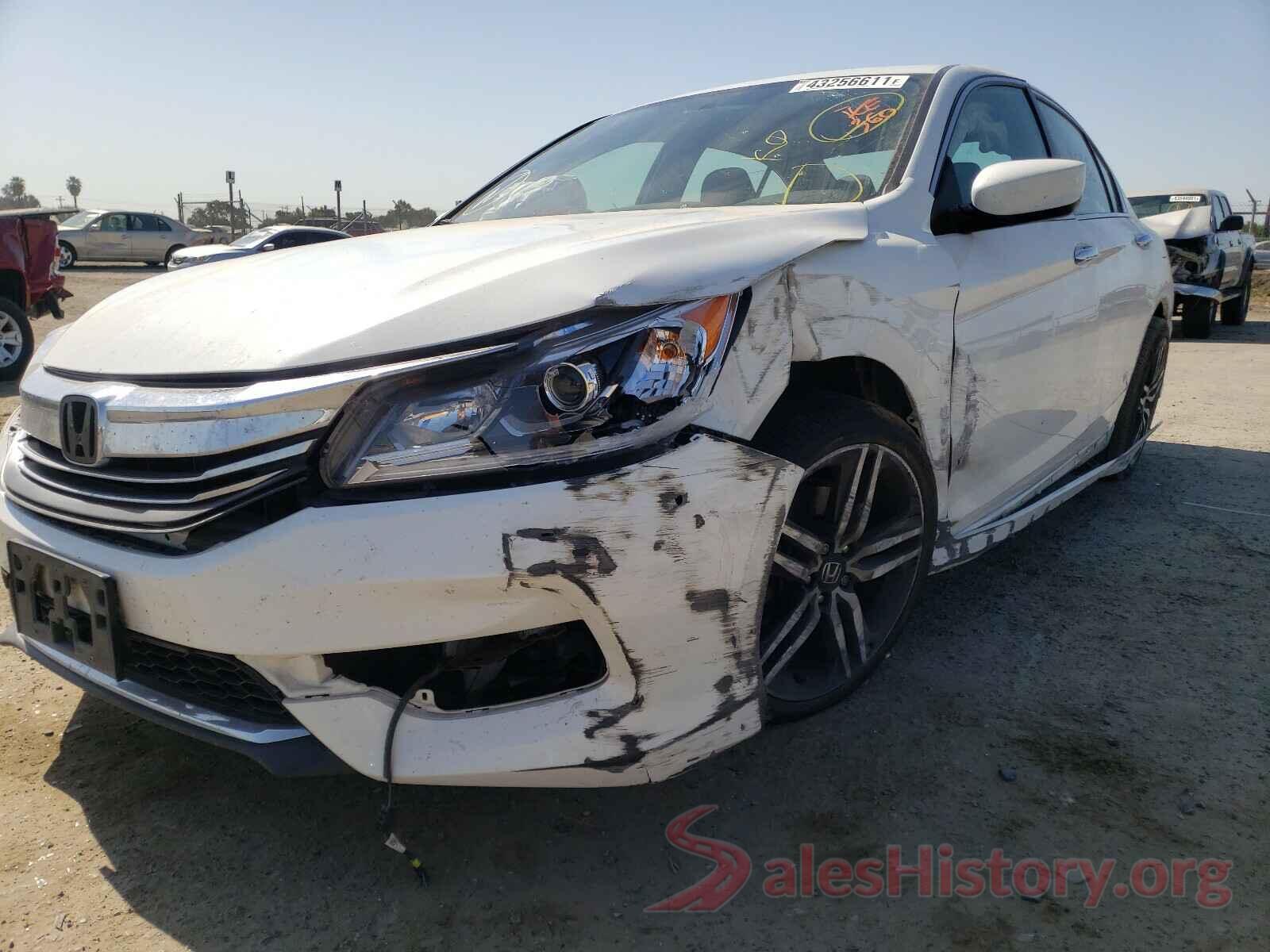 1HGCR2F50GA117679 2016 HONDA ACCORD