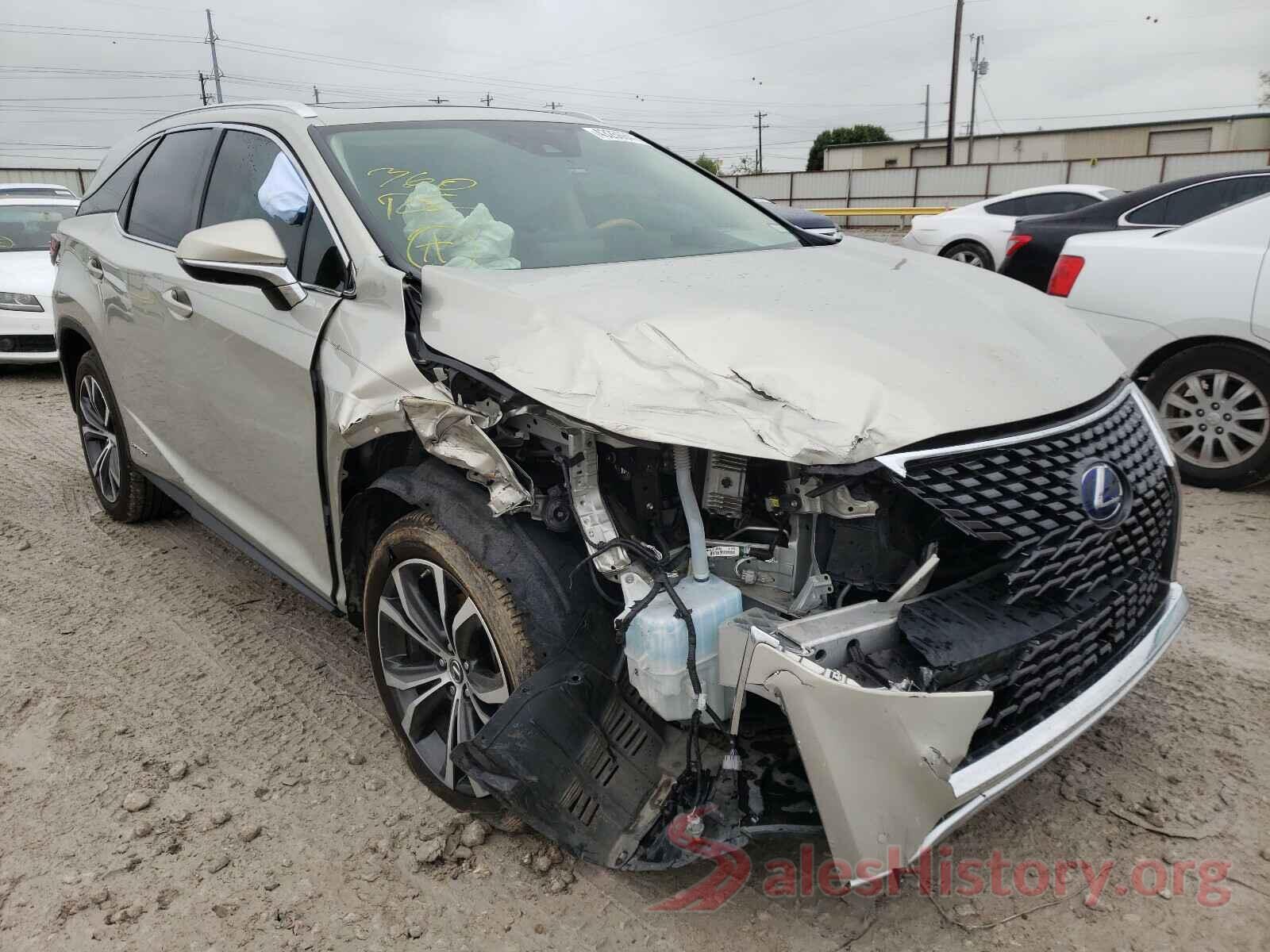 JTJHGKFA6L2009284 2020 LEXUS RX450