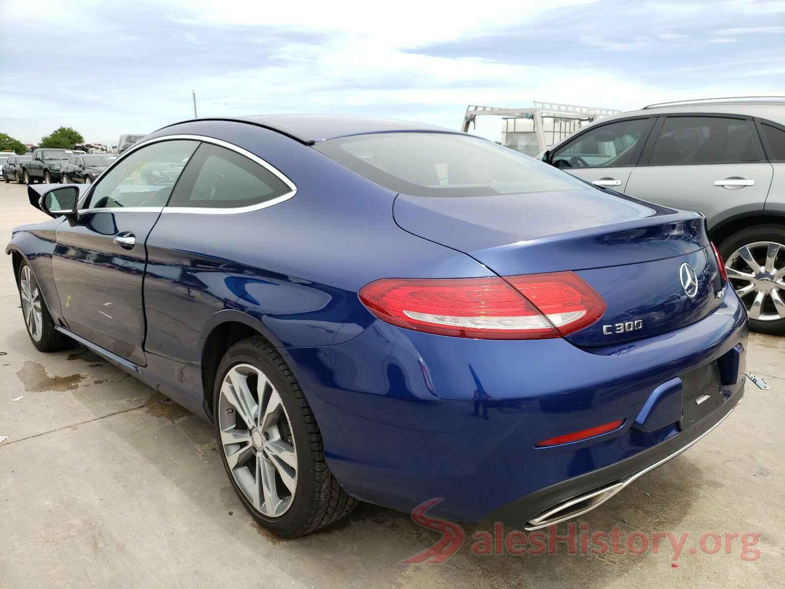 WDDWJ4KB0HF403956 2017 MERCEDES-BENZ C CLASS