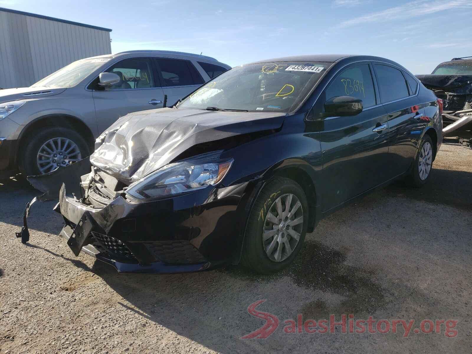 3N1AB7AP3HL719800 2017 NISSAN SENTRA