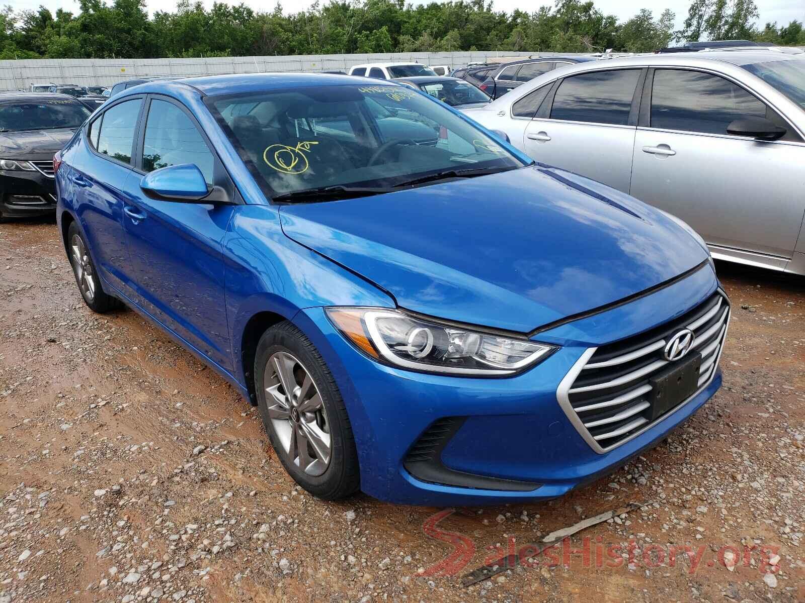 KMHD84LF6JU610377 2018 HYUNDAI ELANTRA