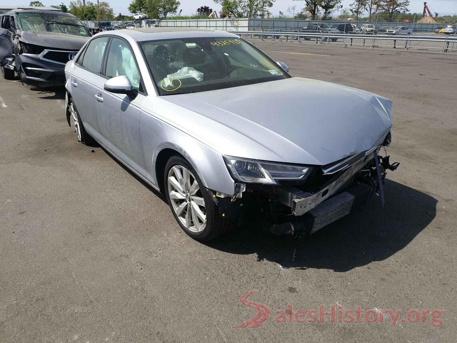 WAUNNAF46HN058357 2017 AUDI A4