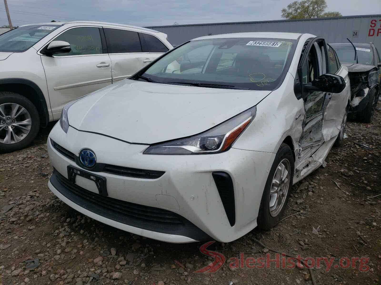 JTDKAMFU9M3136557 2021 TOYOTA PRIUS