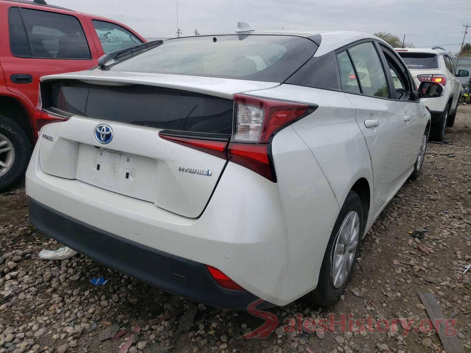 JTDKAMFU9M3136557 2021 TOYOTA PRIUS