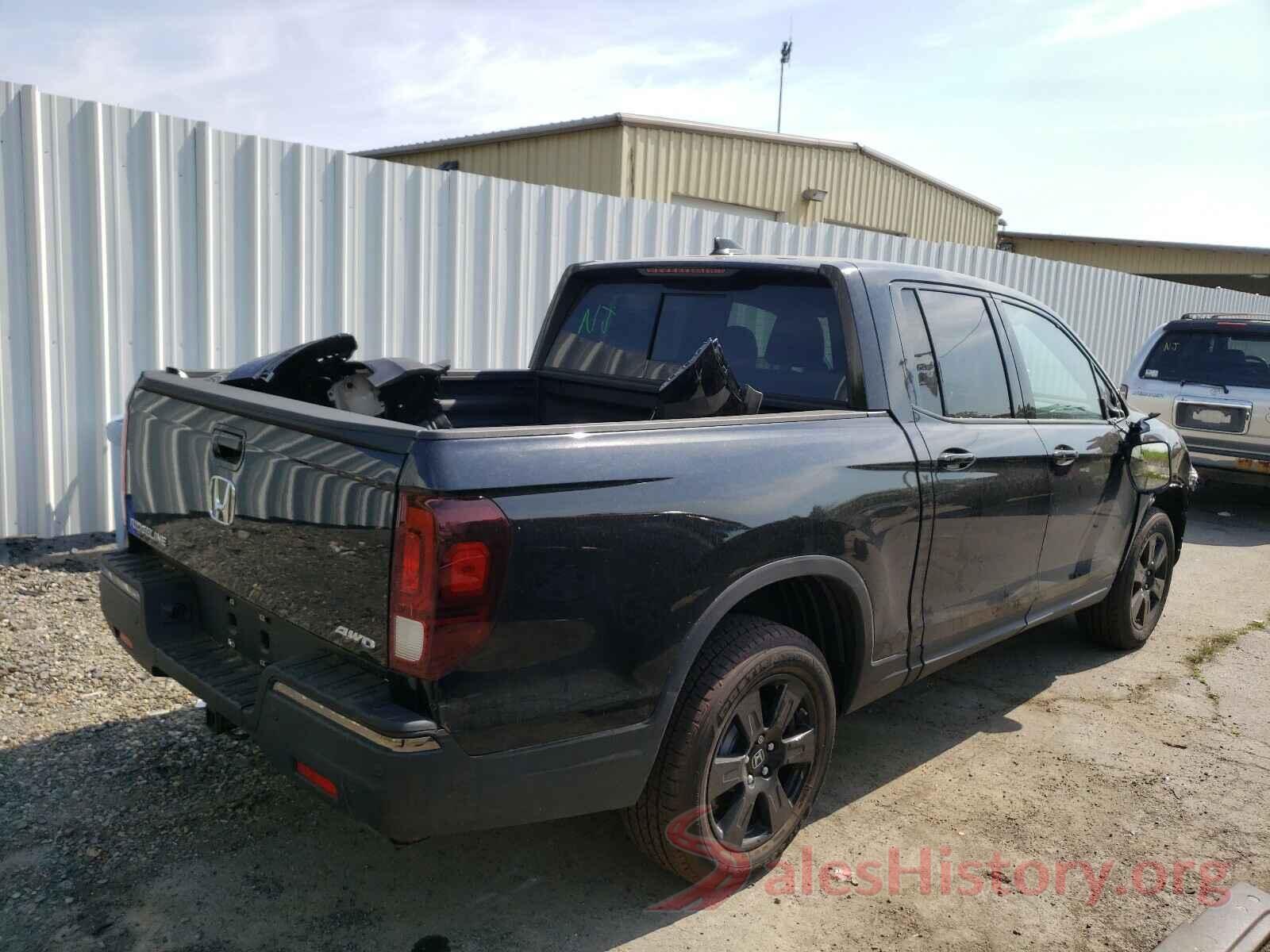 5FPYK3F80KB038125 2019 HONDA RIDGELINE