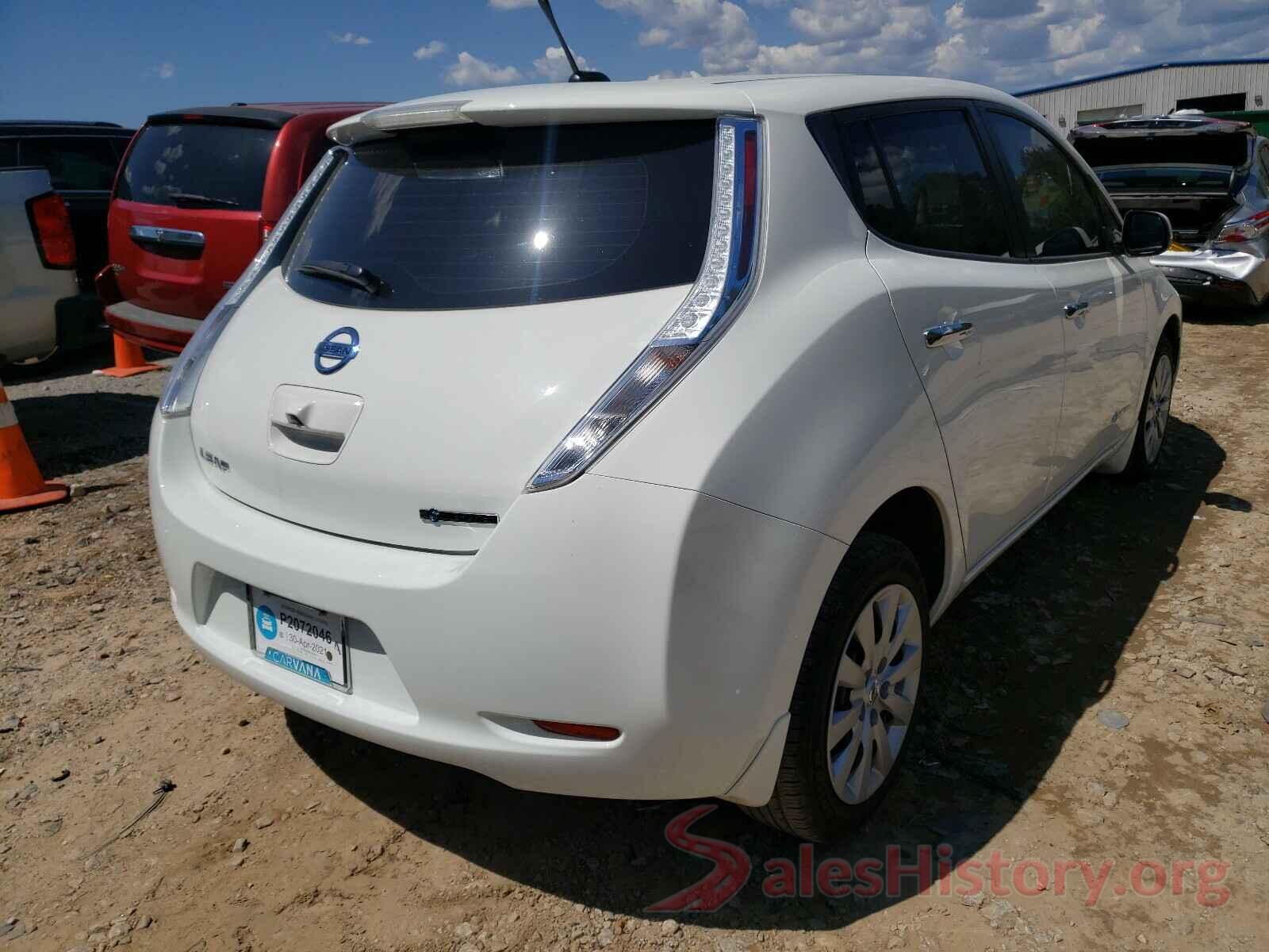 1N4AZ0CP9EC332288 2014 NISSAN LEAF