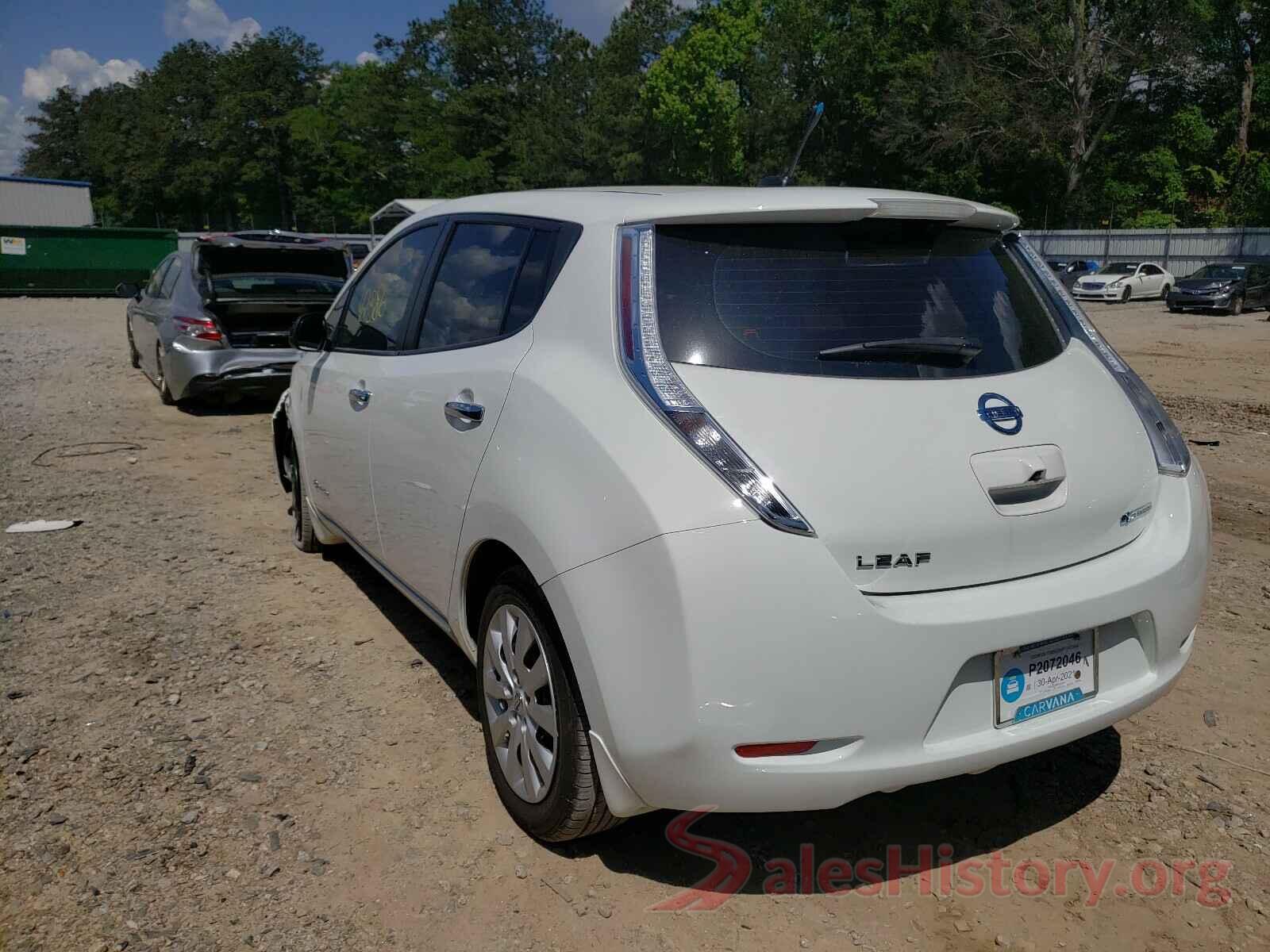 1N4AZ0CP9EC332288 2014 NISSAN LEAF