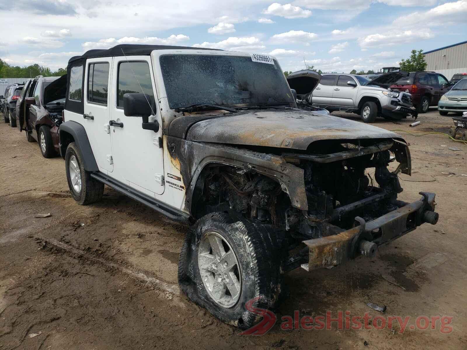 1C4BJWDG9HL593643 2017 JEEP WRANGLER