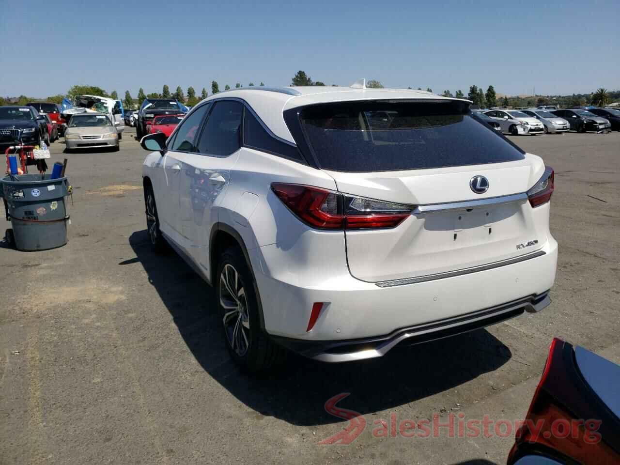 2T2BGMCA1HC009660 2017 LEXUS RX450