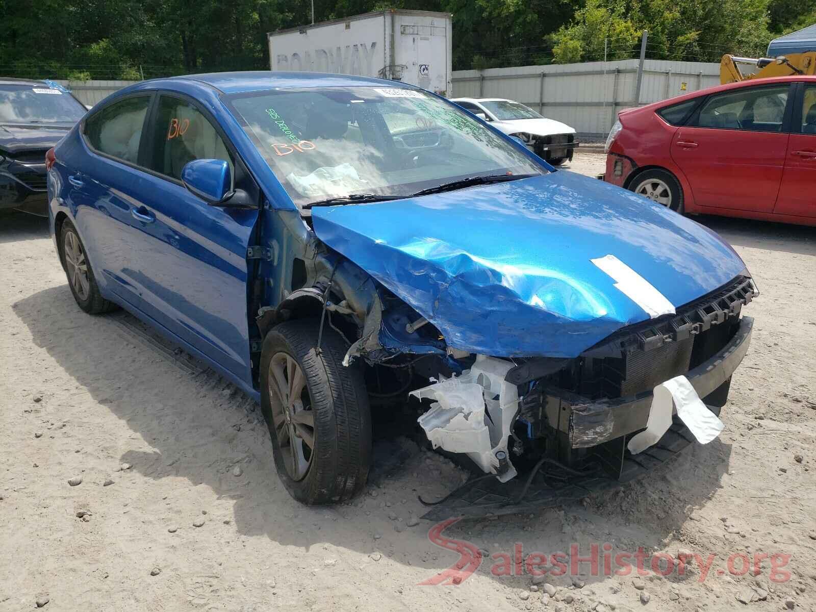 5NPD84LF0JH249789 2018 HYUNDAI ELANTRA