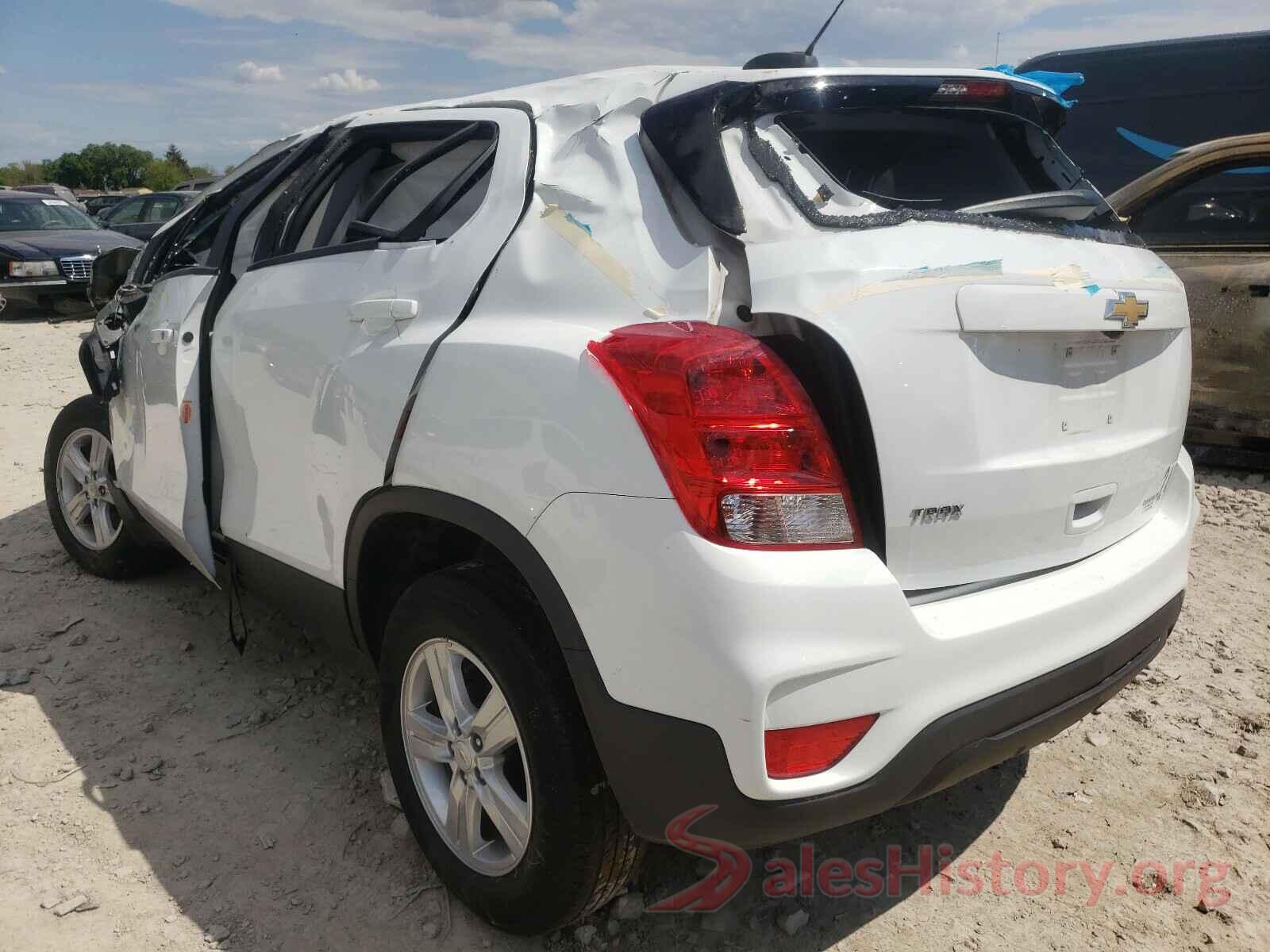 KL7CJKSB8LB015680 2020 CHEVROLET TRAX