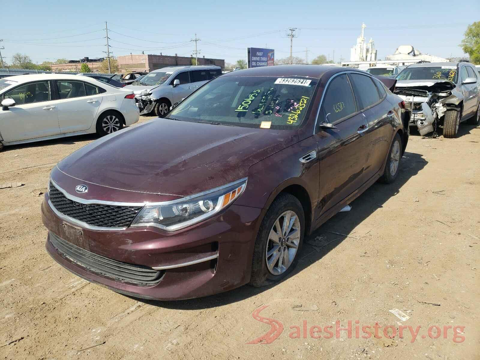 5XXGT4L30HG150655 2017 KIA OPTIMA